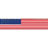 UNITED STATES FLAG USA FLAG BAR RECTANGLE PIN